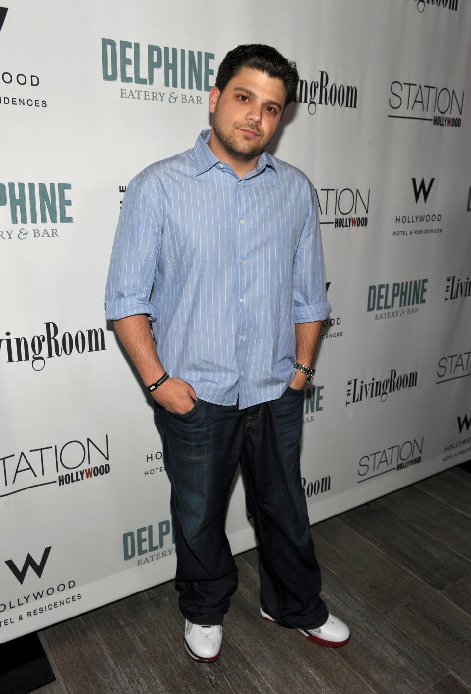 Ferrara attends the grand opening party for Delphine restaurant at the W Hollywood Hotel & Residences on February 11, 2010 in Hollywood, California