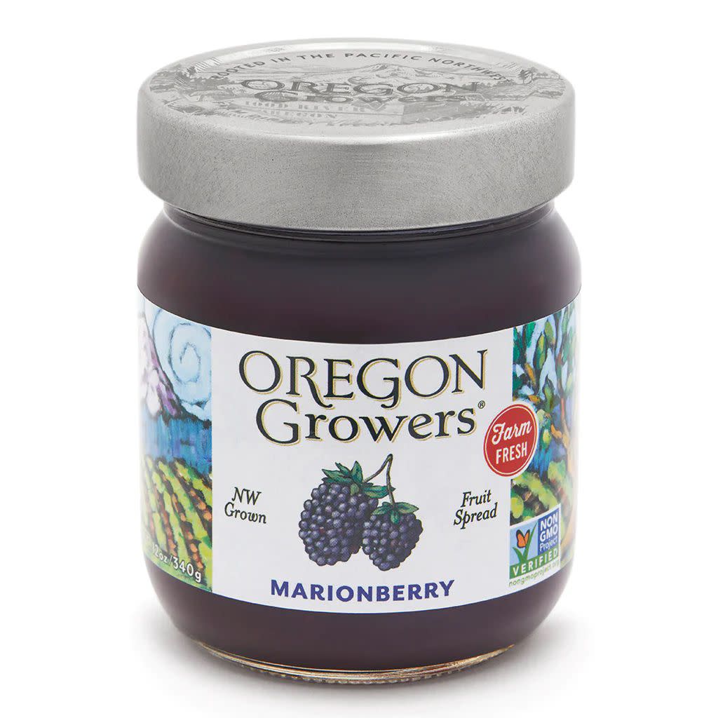 Oregon Growers Marionberry Jam Jar