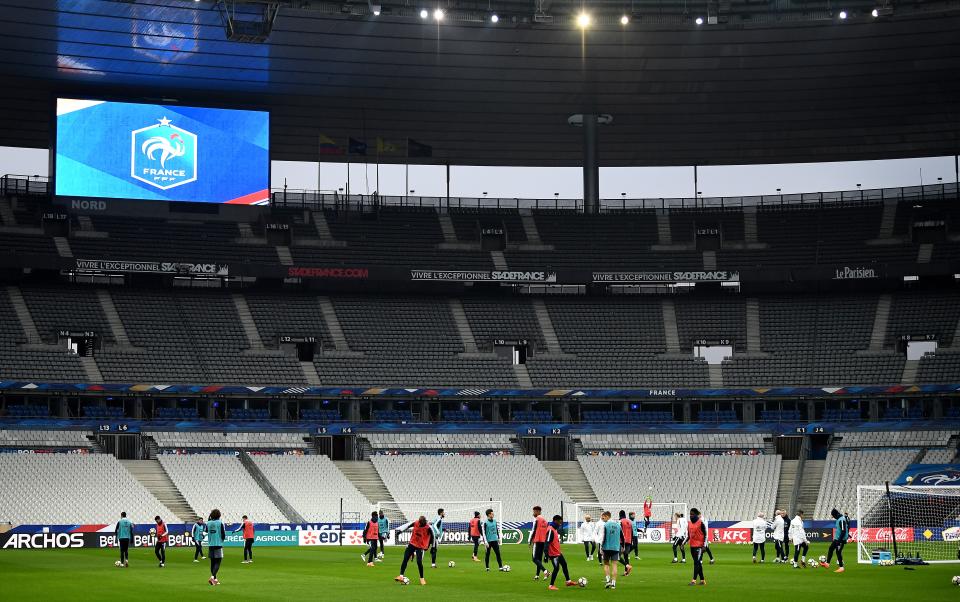 Le rassemblement des Bleus à Clairefontaine