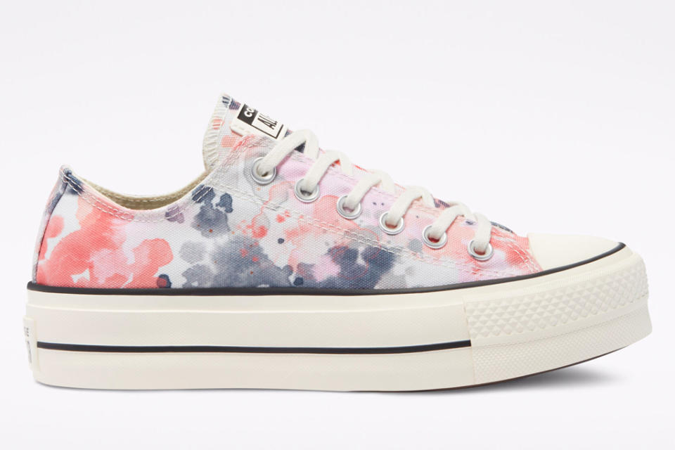 converse, sneakers, floral