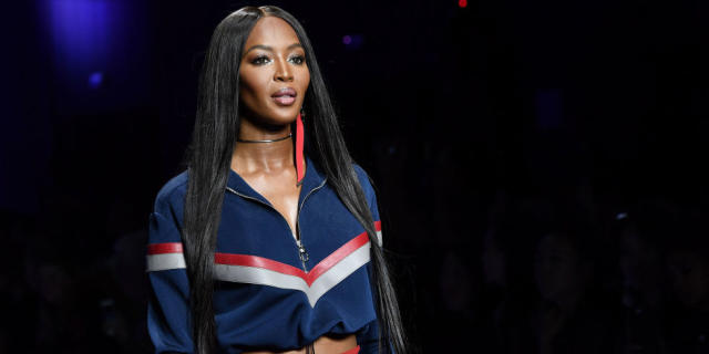 Naomi Campbell makes Versace runway return for 1st time since