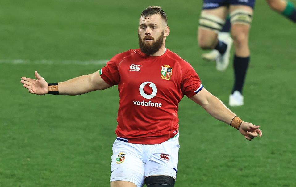 Luke Cowan-Dickie playing against the Stormers - How Luke Cowan-Dickie put one hand on a Lions Test jersey against the Stormers - GETTY IMAGES