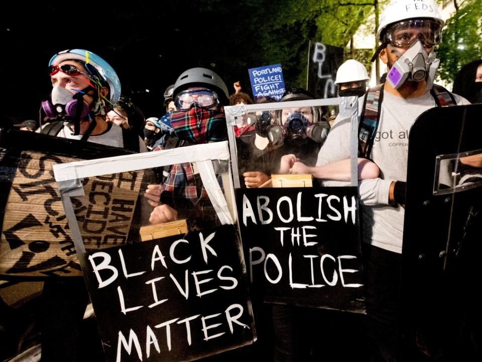 portland protesters