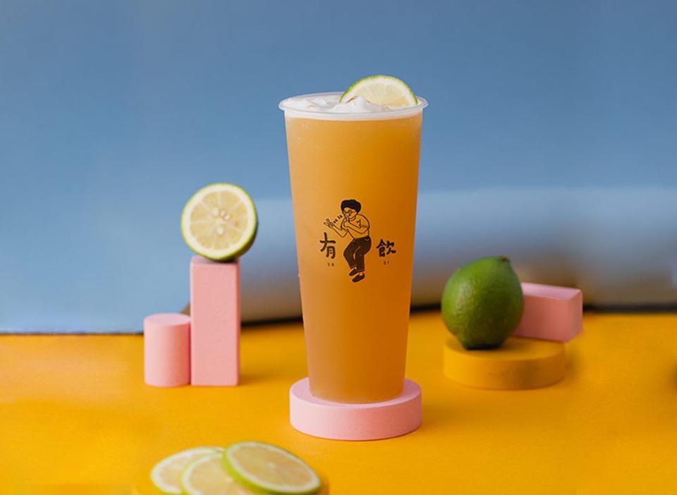 研發了半年以上的「蜜香檸檬四季」，選用四季春茶為基底 圖片來源：有飲