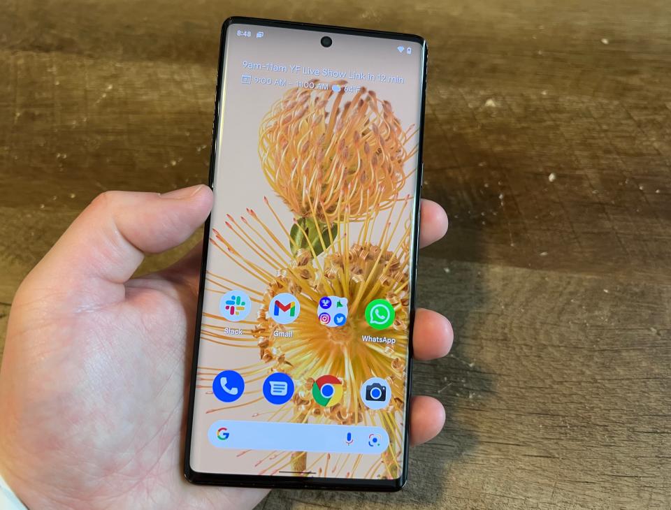 The Pixel 6 Pro is Google's first true premium smartphone, and it easily stands toe-to-toe with the iPhone 13 and Samsung Galaxy S21. (Image: Howley)