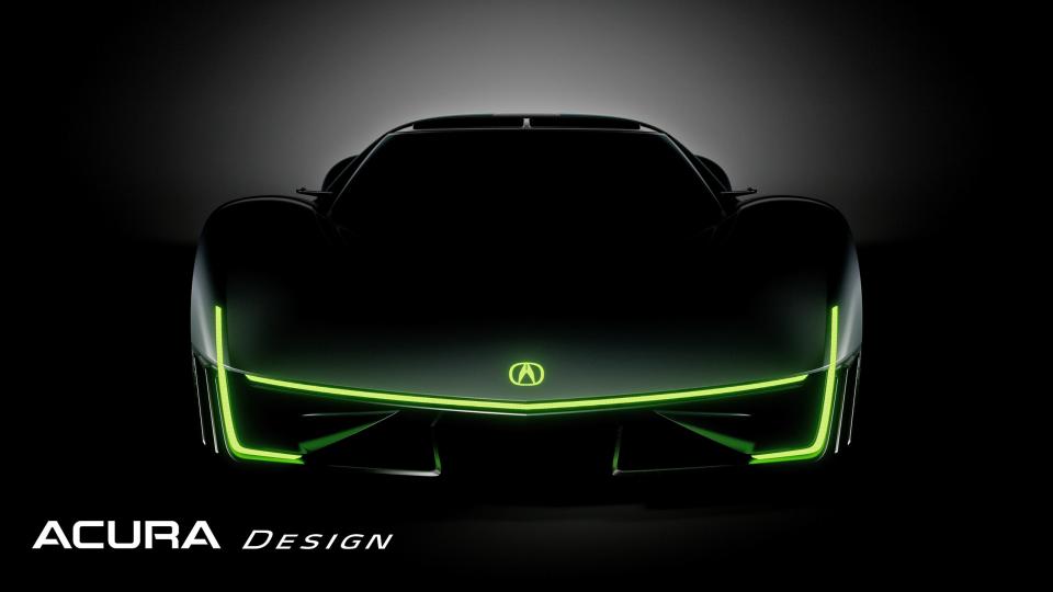 Acura Teases Electric Supercar: Is This the Third-Gen NSX? photo