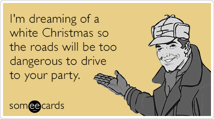 <p>This is us when we RSVP “yes” too often. A cozy <a href="https://www.goodhousekeeping.com/holidays/christmas-ideas/g1315/best-christmas-movies/" rel="nofollow noopener" target="_blank" data-ylk="slk:movie night;elm:context_link;itc:0;sec:content-canvas" class="link ">movie night</a> sounds a lot more appealing, anyway.</p><p><a href="https://www.goodhousekeeping.com/holidays/christmas-ideas/g1666/christmas-party-themes-decorations/" rel="nofollow noopener" target="_blank" data-ylk="slk:RELATED: 7 Christmas Theme Ideas for Your Jolliest Party Ever;elm:context_link;itc:0;sec:content-canvas" class="link "><em>RELATED: 7 Christmas Theme Ideas for Your Jolliest Party Ever</em></a></p>