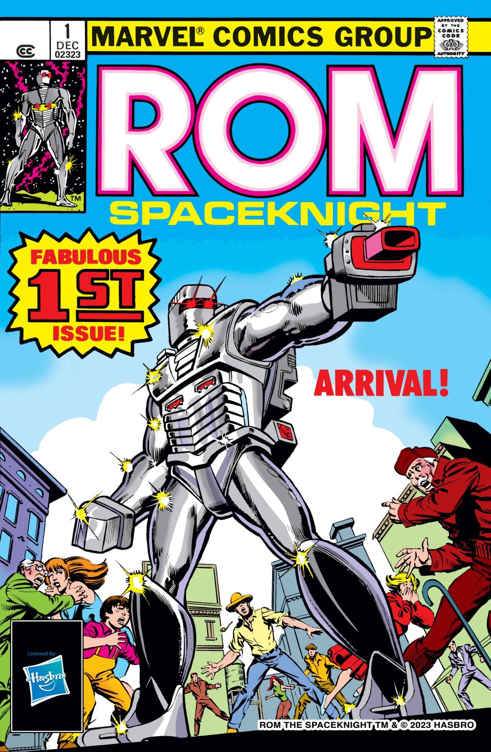 Rom: Space Knight #1 Facsimile Edition cover art