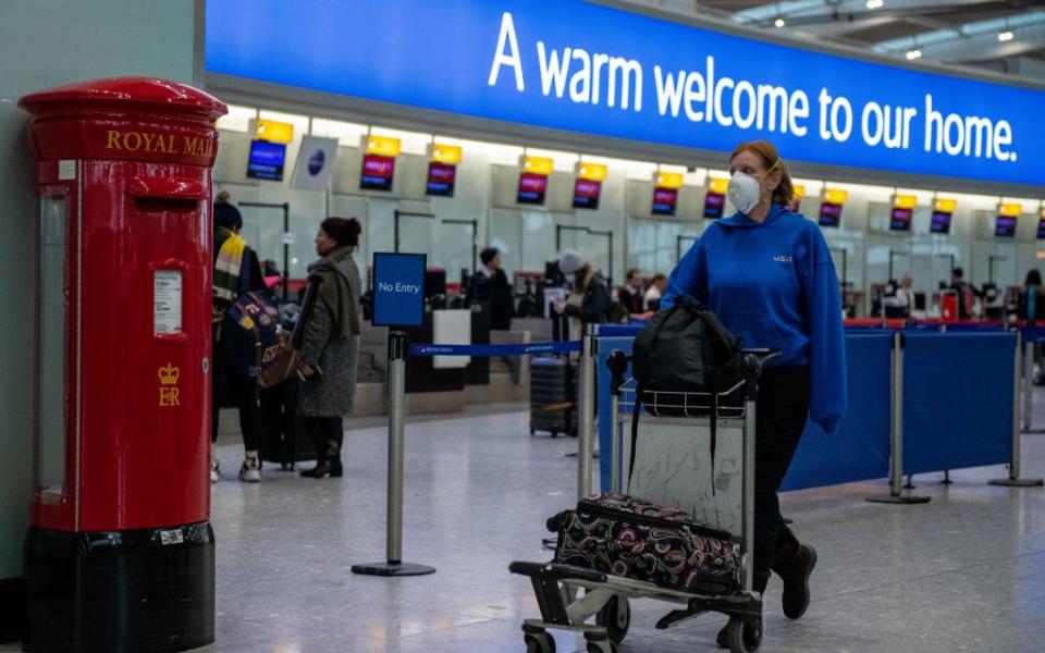 heathrow arrivals - Getty