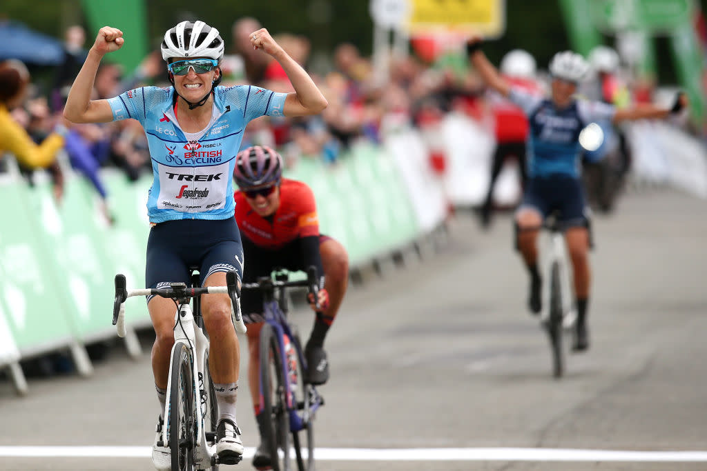  Lizzie Deignan (Trek-Segafredo) wins stage 5 of the 2019 Women's Tour ahead of winning the general classification 