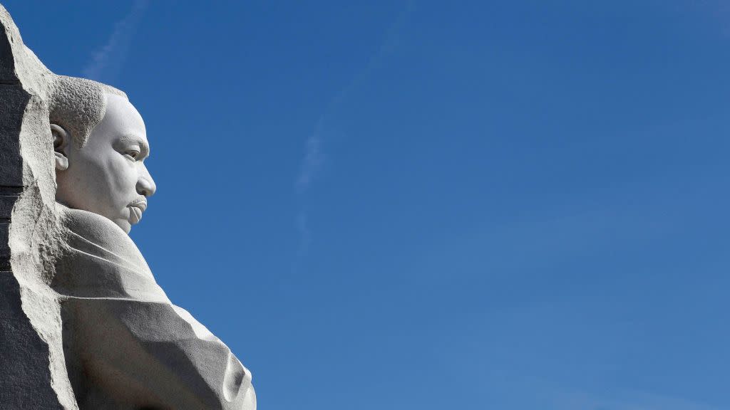 The Martin Luther King, Jr. Memorial is seen in Washington, October 16, 2011.