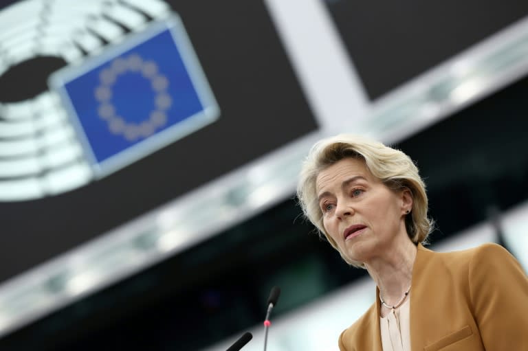 Ursula von der Leyen will need once more to deploy her trademark public smile and steely diplomacy as head of the commission (FREDERICK FLORIN)