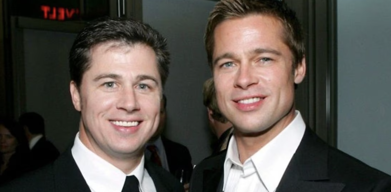 Brad Pitt y Douglas Pitt | Fuente: X @showmundialshow