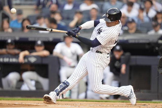 Yankees lineup scuffling with Juan Soto sidelined by forearm inflammation -  Yahoo Sports