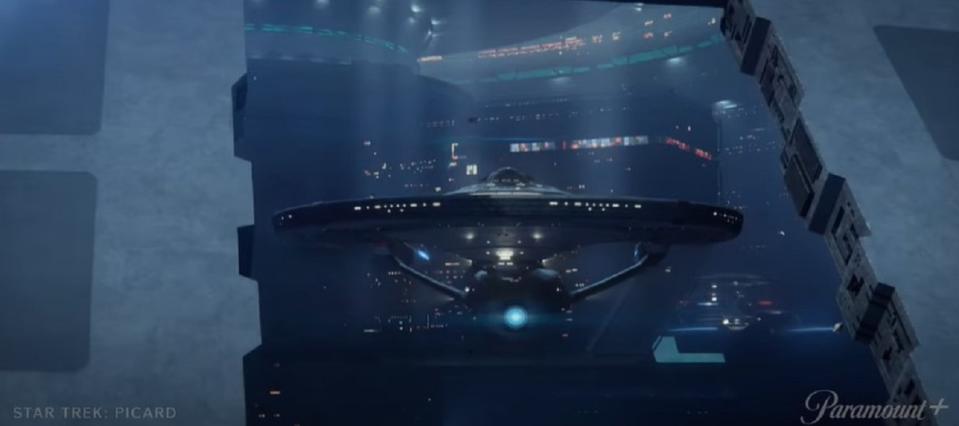 The U.S.S. Titan on the new season of Star Trek: Picard.