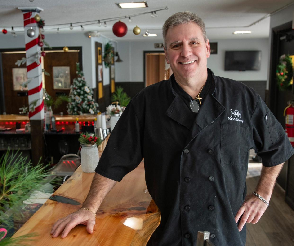 Russell Mackowiak at Mack’s Catering Service & Restaurant in Quinebaug, Conn.