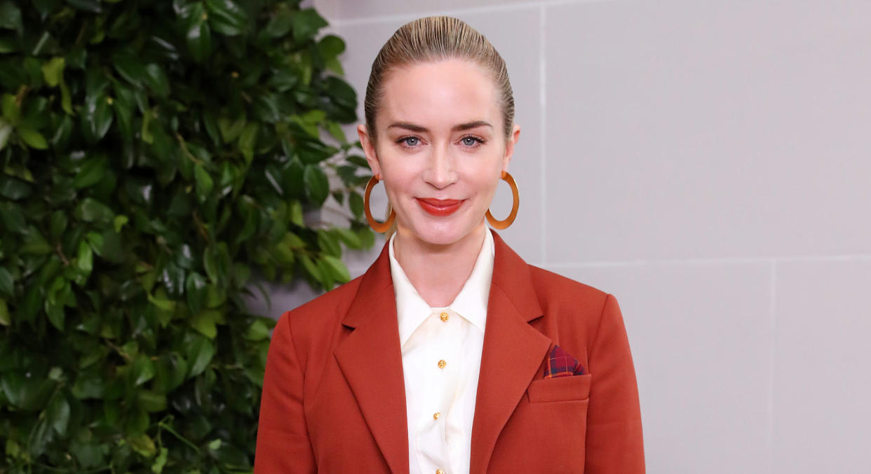 Emily Blunt has opened up about her childhood stutter. (Getty Images)