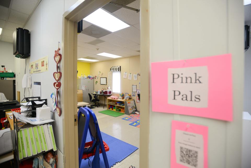 The inside of the Hands Up Preschool photographed in Jackson, Tenn. on Thursday, March 7, 2024.