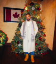 <p>Drake is all about the Christmas — and Canadian — pride at his house. The "Views" singer showed off his bedazzled tree. Showing off for <a rel="nofollow noopener" href="http://www.tmz.com/2016/12/20/drake-jennifer-lopez-date-night/" target="_blank" data-ylk="slk:Jennifer Lopez, perhaps?;elm:context_link;itc:0;sec:content-canvas" class="link ">Jennifer Lopez, perhaps?</a> </p>