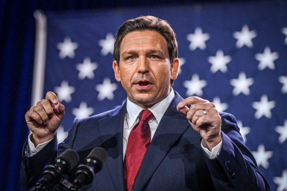 Ron DeSantis, gobernador de Florida