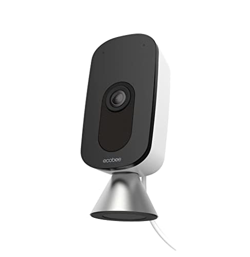 ecobee SmartCamera – Indoor WiFi Security Camera, Smart Home Security System, 1080p HD 180 Degr…