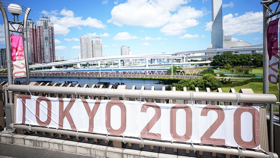 The Tokyo Games have been rocked by a number of Covid-19 cases less than one week before the global showpiece gets underway. Pic: Getty