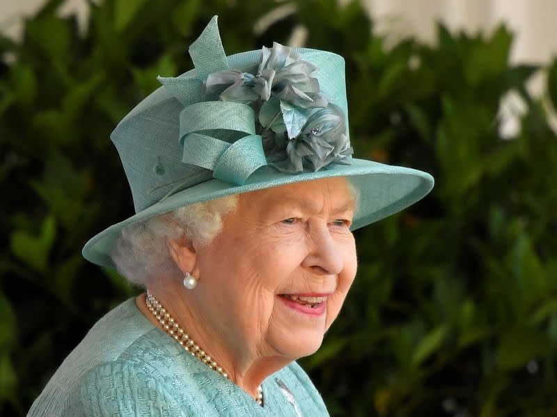 FILE PHOTO: Britain's Queen Elizabeth marks her official birthday in Windsor