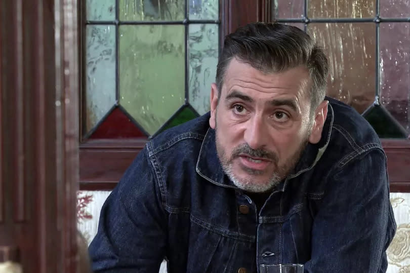 Chris Gascoyne had played Peter Barlow since 2000 and left the soap last year