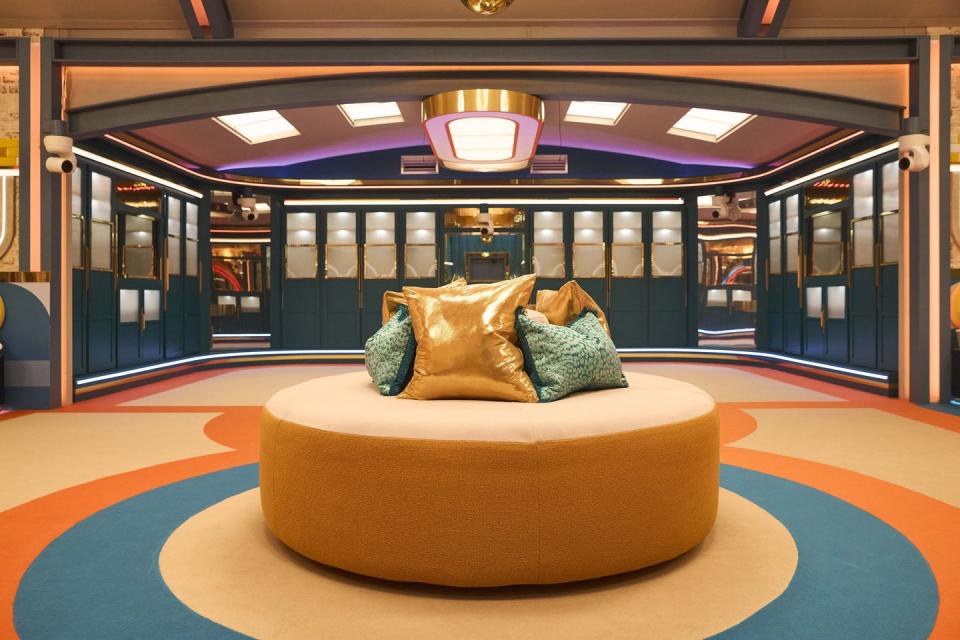 Celebrity Big Brother 2024 House Bedroom Chair