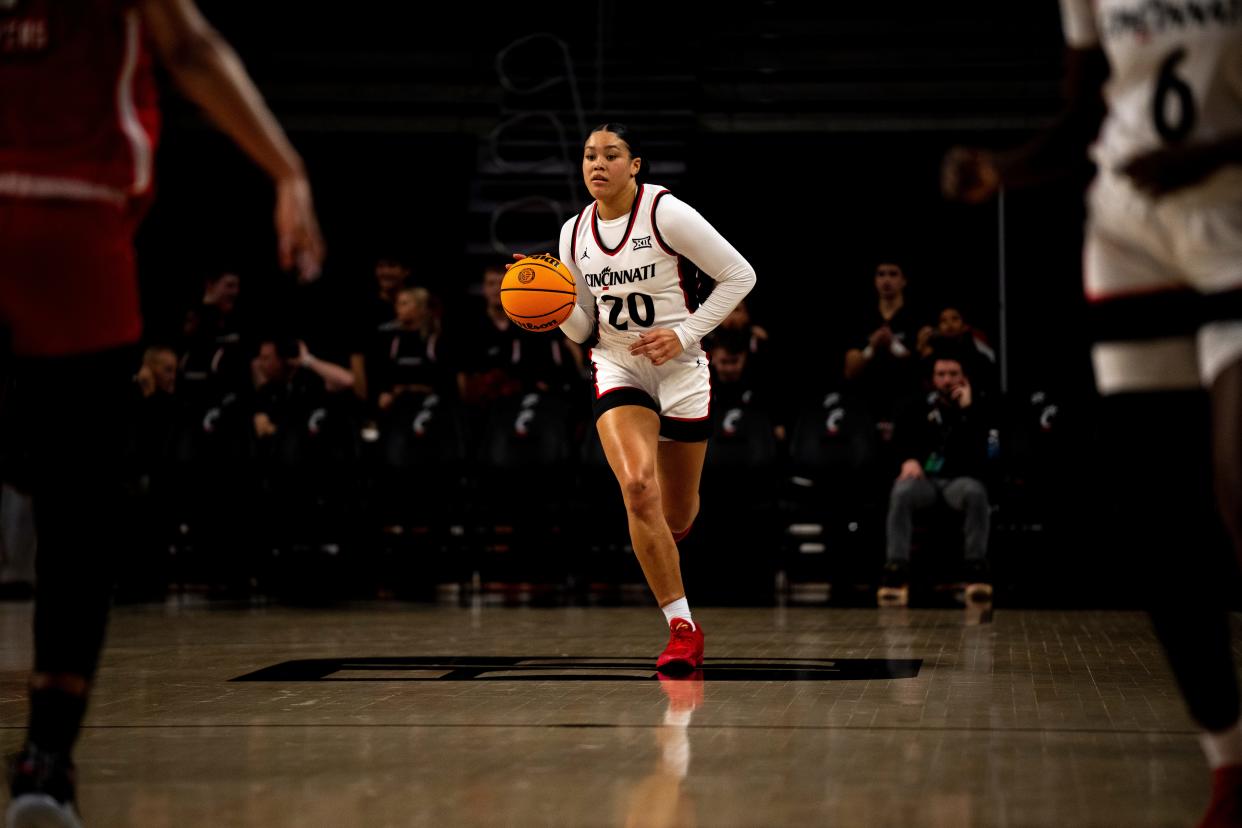 Jillian Hayes leads the UC Bearcats into the WNIT averaging 12.8 points per game and 8.4 rebounds.