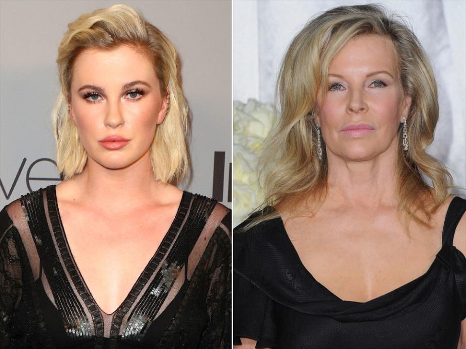 Ireland Baldwin and Kim Basinger