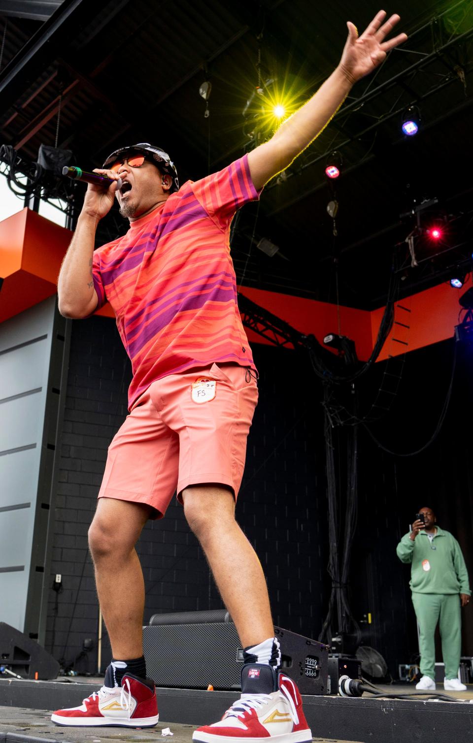 The Far Side (formerly of The Pharcyde) performs at the Generac Power Stage at Summerfest on Saturday, June 25, 2022.