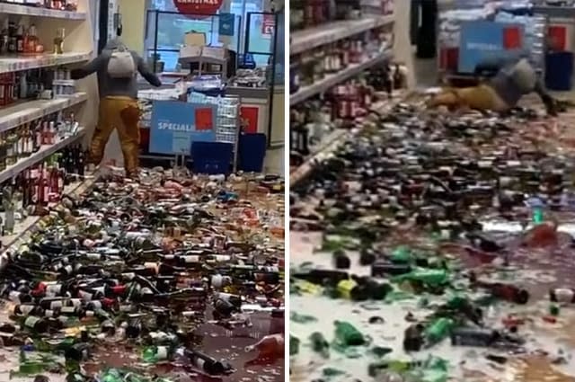 Woman shatters hundreds of bottles of alcohol inside Stevenage supermarket