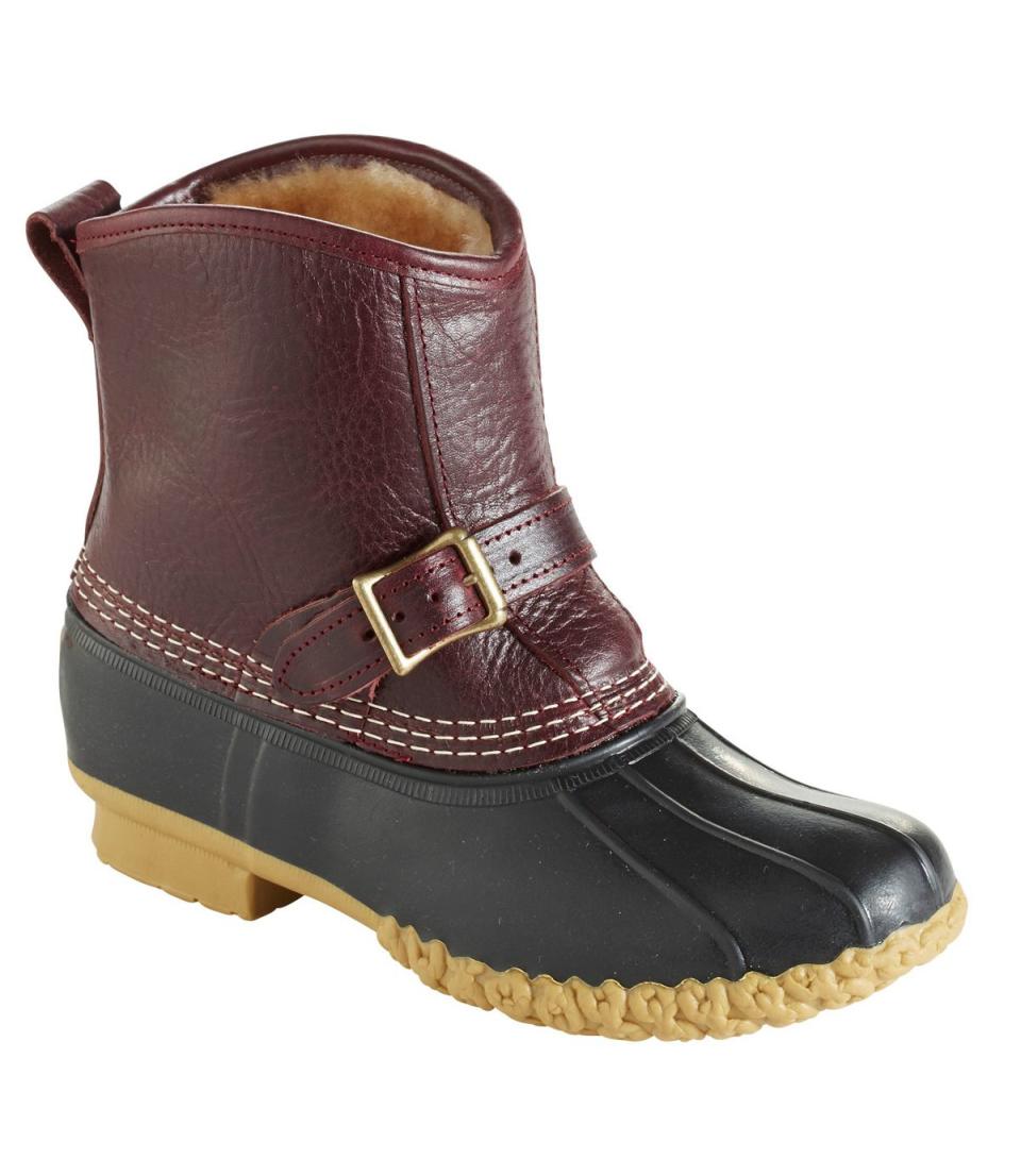 Women's Luxe Bean Boots