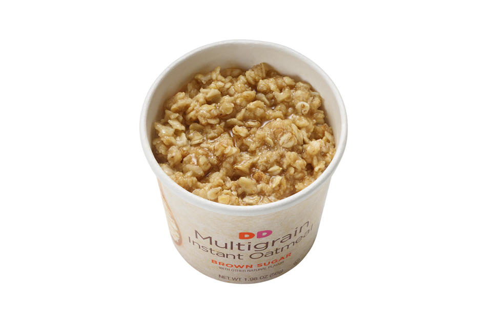 Healthiest: Multigrain Brown Sugar Oatmeal With Dried Fruit Topping