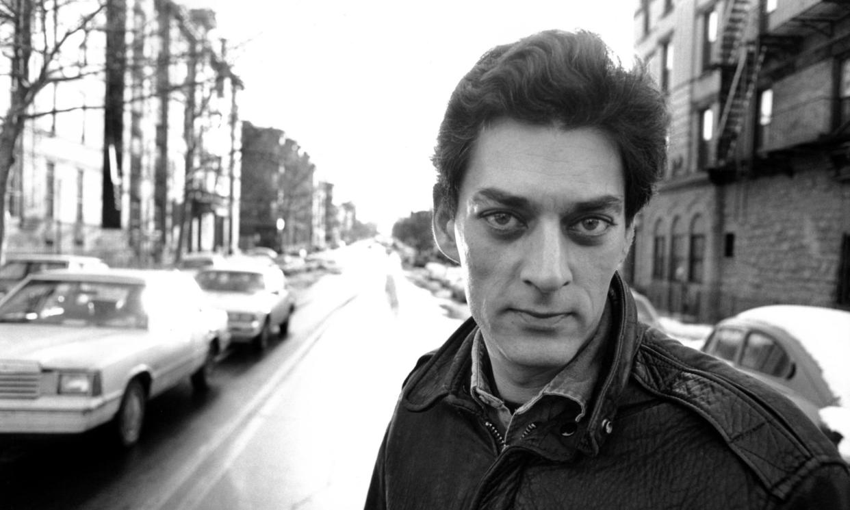 <span>Paul Auster in Brooklyn, New York, January 1988.</span><span>Photograph: Ulf Andersen/Getty Images</span>