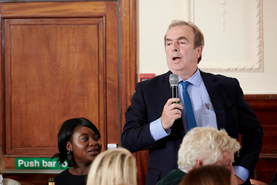 Peter Hitchens at The Oldie Literary Lunch 10/09/19