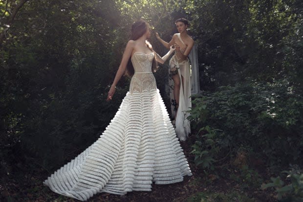 Elie Saab's Bridal 2022 Collection Is Every Fairy-Tale Bride's