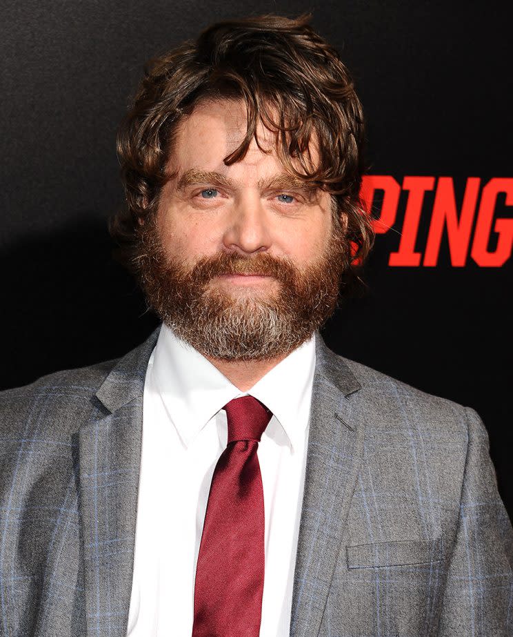 Zach Galifianakis (Photo by Jason LaVeris/FilmMagic) 