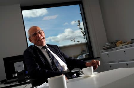 Labour Party donor Peter Coates speaks in his office at bet365 in Stoke on Trent, Britain, August 26, 2016. REUTERS/Darren Staples