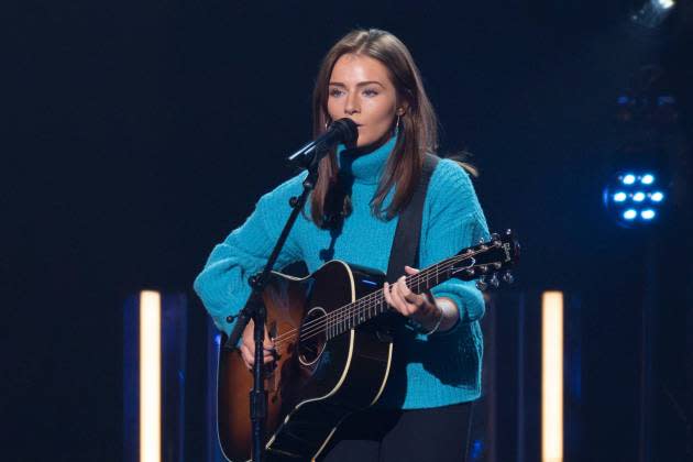 Emmy Russell on 'American Idol' - Credit: Disney/Eric McCandless*