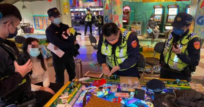 宜蘭中山路「湯姆熊歡樂世界」藏賭場被警方破獲，檢方偵結將依法起訴。（圖／翻攝畫面）