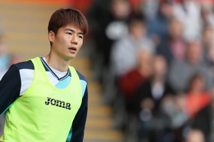 Ki Sung-Yueng – just one of many unused subs in the match against Boro