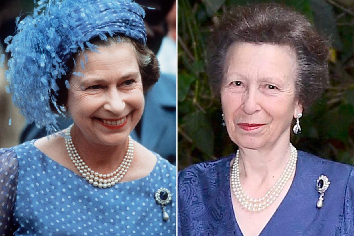 Queen Elizabeth, Princess Anne