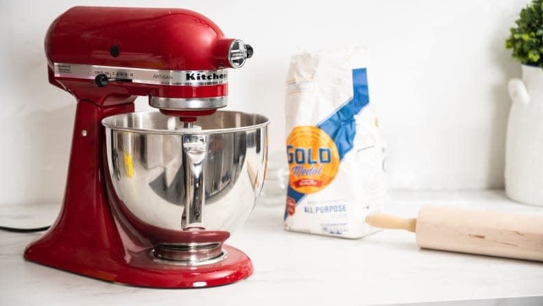 When I have a bright red KitchenAid in the middle of my counter, you'll know I've made it.