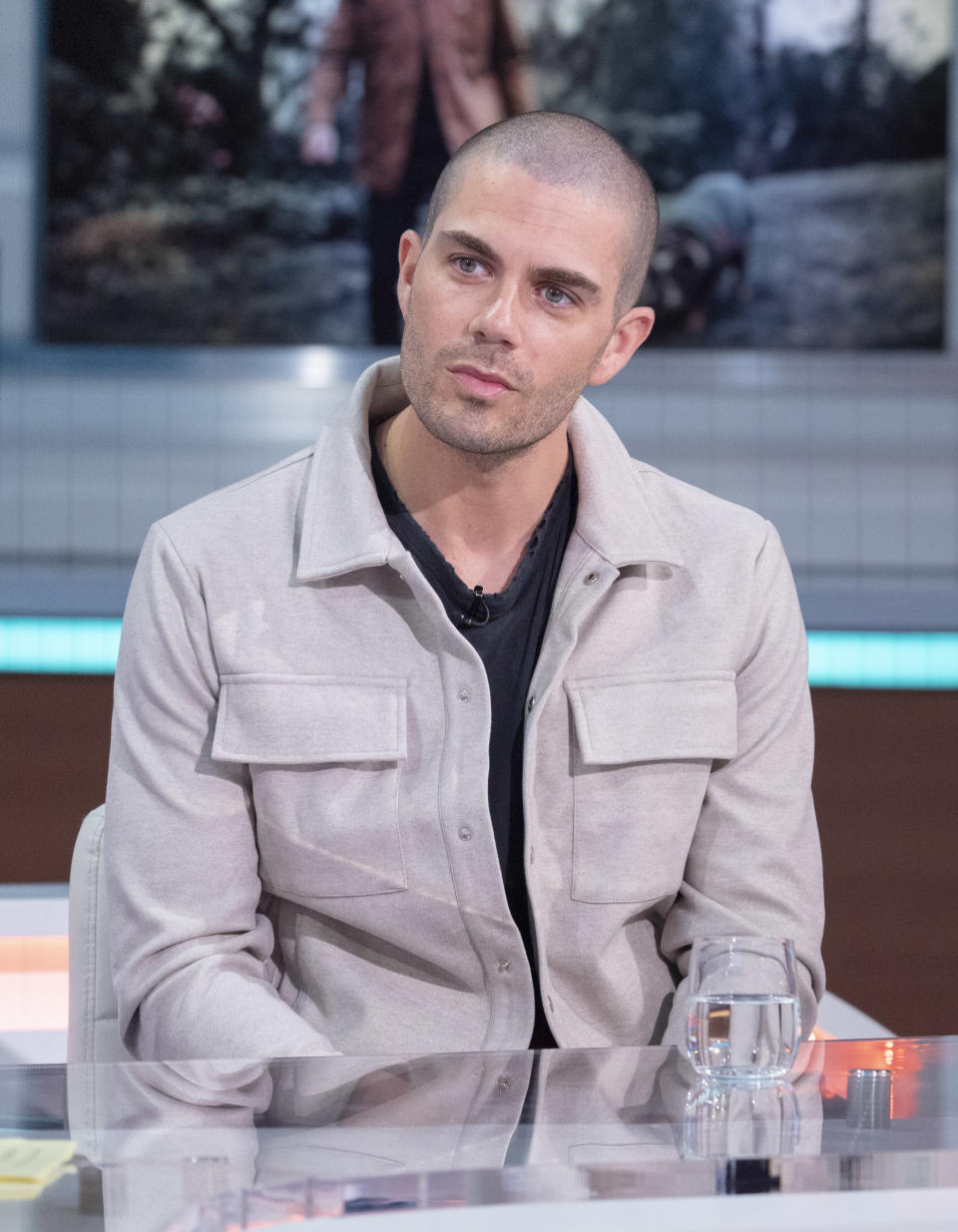 Editorial use only
Mandatory Credit: Photo by Ken McKay/ITV/Shutterstock (11896775u)
Max George
'Good Morning Britain' TV Show, London, UK - 10 May 2021