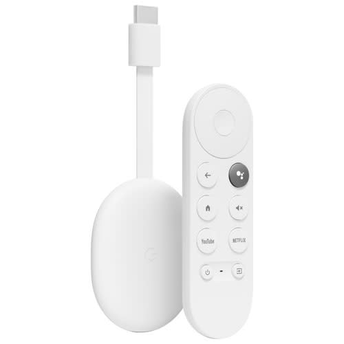 Google Chromecast with Google TV. Image via Best Buy.