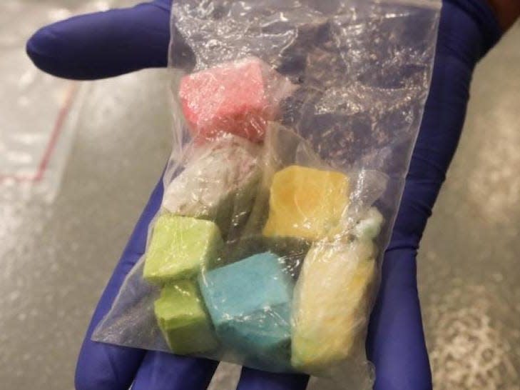 DEA rainbow fentanyl