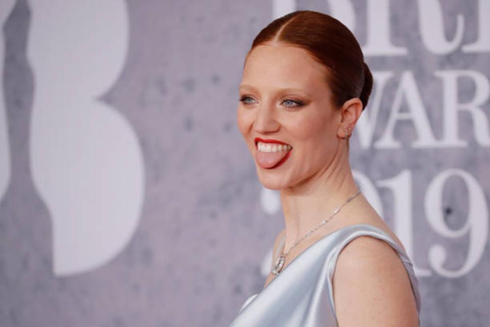 Jess Glynne said it was a “bucket list moment” to appear on the soap. (AFP via Getty Images)