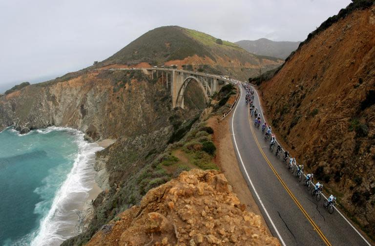 A woman has survived after falling 450 feet (137 metres) down a cliff in her car after veering off a road.The unidentified woman was driving on the coastal highway in Northern California when her vehicle came off the road on Tuesday morning. A bicyclist witnessed the accident and alerted California Highway Patrol. Authorities say the car likely would have fallen another 800 feet, had it not hit a tree on the way down. Shaun Bouyea, a California Highway Patrol flight officer and paramedic who was part of the rescue team, told the San Francisco Chronicle that if the unnamed cyclist hadn’t witnessed the accident, it’s unlikely anyone have would have spotted the crash in the heavily wooded mountainside. “She was extremely lucky,” Mr Bouyea said of the driver. “I’d buy a lottery ticket if I were her.”After calling 911, the bicyclist also attempted to climb down the mountain herself. Mr Bouyea does not advise this action, but said he understood the impulse. “Human nature is to want to go down,” he said. “I wouldn’t recommend to the general public going over the edge like that because you yourself can become a victim.”To rescue the driver, Mr Bouyea hoisted paramedics down through a six to eight-foot opening in an oak tree canopy to reach the vehicle, which was stuck in a “precarious” position.The team removed the windshield and pulled the woman through the hole.The driver suffered major but non-life-threatening injuries. She is in stable condition in a nearby hospital in Napa.